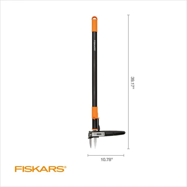Fiskars 3-Claw Stand Up Weeder, 39" Long Ergonomic Handle with Easy-Eject Mechanism