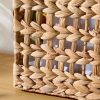 Better Homes & Gardens Water Hyacinth Square Hanging Basket with Handle, 14.2"