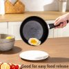 Mainstays 8" Non-Stick Aluminum Skillet Black Dishwasher Safe