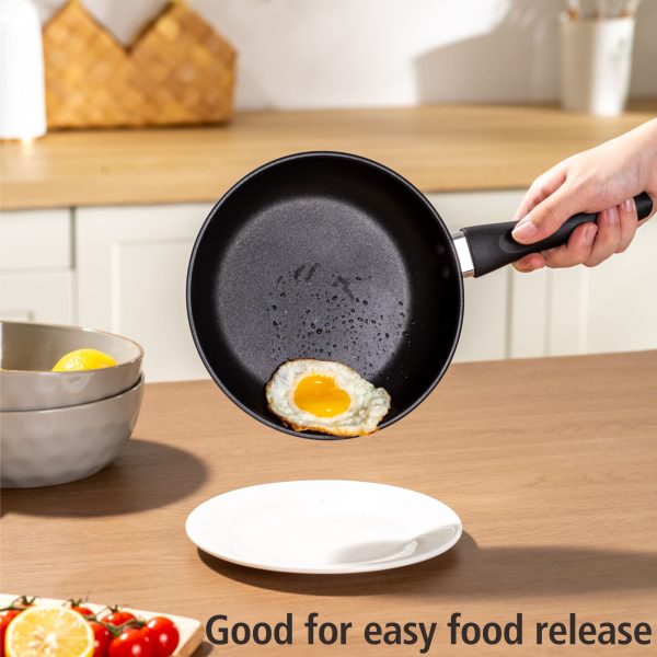 Mainstays 8" Non-Stick Aluminum Skillet Black Dishwasher Safe
