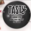 Tasty Carbon Steel Non-Stick Stir Fry Pan/Wok, 14 inch, Red
