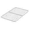 Farberware Bakeware Roasting Pan with Removable Flat Rack - 10.5x15 Inches, Dishwasher Safe, Oven-Safe to 450°F, Non-Stick Finish, Gray