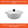 IMUSA 1.5/2.5/5.2qt Cast Aluminum Caldero 3pc Set - 18/22/28cm