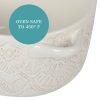 The Pioneer Woman 1QT Cocotte Casserole Baking Dish with Lid, Stoneware, Vintage Lace, Linen