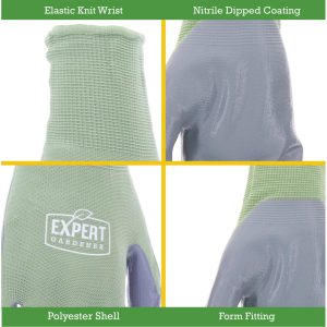 5a2e60aa-3f5a-4c28-b417-4e42eb4a3a87.b27742b0aec97b91e02e76c297ed99ea.jpeg Expert Gardener Green Nitrile Sustainable Gloves Small