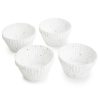 S&T Inc. Reusable Non-Stick Silicone Baking Cups-12 pack-Standard Size-Assorted Colors