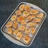 Nordic Ware Naturals 13" x 17" Aluminum Oven Bacon Baking Pan with Nesting Crisping Rack