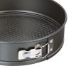 Mainstays, 8", 9", 10" Round Nonstick Carbon Steel Springform Cake Pans, Gray, Set of 3