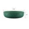 Mainstays 30-Piece Plastic Check Pattern Dinnerware Bundle Set, Green