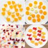 Gummy Bear Candy Molds Silicone, Non-stick Gummy Molds with 2 Droppers, Silicone Candy Molds