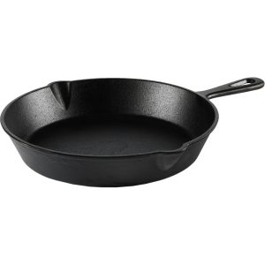 Ozark Trail 10.5 inch Pre-Seasoned Cast Iron Skillet with Handle