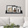 Black Ledge Frame Set (Set of 4)