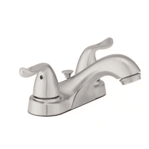 Zrzut ekranu 2025-09-03 193105 Constructor 4 in. Centerset Double Handle Low-Arc Bathroom Faucet in Brushed Nickel