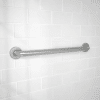 24 in. L x 3.1 in. ADA Compliant Grab Bar in Brushed Stainless Steel