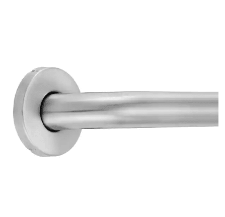 24 in. L x 3.1 in. ADA Compliant Grab Bar in Brushed Stainless Steel