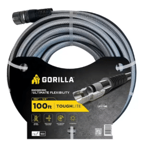 Gorilla
ToughLite 5/8 in. x 100 ft. Heavy Duty Garden Hose