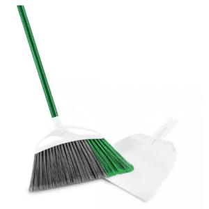 Libman
15 in. Extra-Large Precision Angle Broom and Dustpan Set with Steel Handle