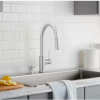 Glacier Bay
Paulina Single-Handle Pull-Down Sprayer Kitchen Faucet with TurboSpray, FastMount, Soap Dispenser in Stainless Steel