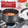 T-fal Easy Care Nonstick Cookware, Saucepan, 2 Quart, Grey