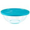 Pyrex Mixing Bowl, Glass, 8-Piece