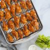 Nordic Ware Naturals 13" x 17" Aluminum Oven Bacon Baking Pan with Nesting Crisping Rack