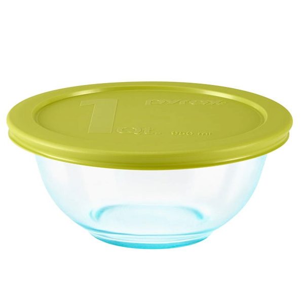 Pyrex Mixing Bowl, Glass, 8-Piece