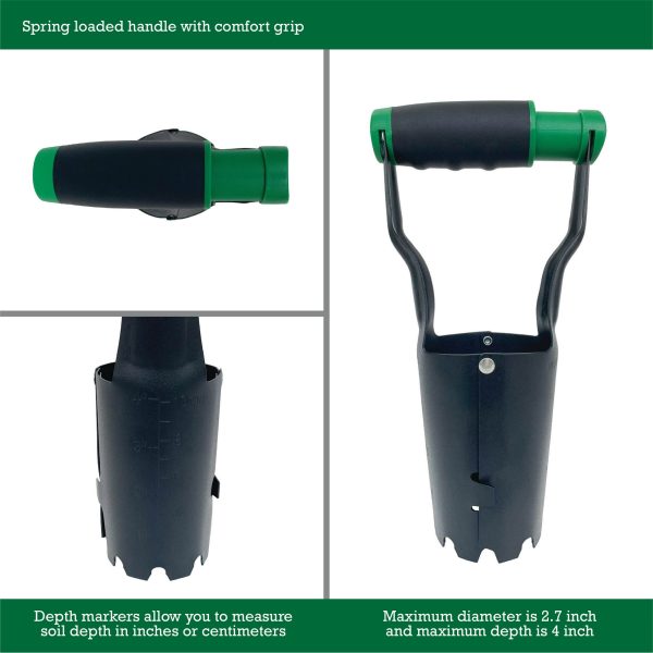 Expert Gardener Durable Steel Bulb Planter_Construction for All Soil Types