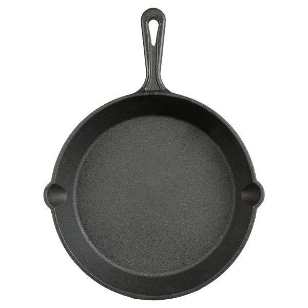 Ozark Trail 10.5 inch Pre-Seasoned Cast Iron Skillet with Handle