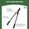 Expert Gardener 24 inches Steel Bypass Lopper, 1" Cutting Capacity in Green and Black