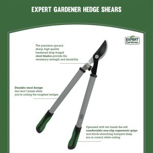 f2b5fed7-f7f0-4c31-bd0c-95a68cea8810.87b313b3c561ed3284833d853cec3b19.jpeg Expert Gardener 24 inches Steel Bypass Lopper, 1" Cutting Capacity in Green and Black
