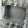 Farberware Bakeware Roasting Pan with Removable Flat Rack - 10.5x15 Inches, Dishwasher Safe, Oven-Safe to 450°F, Non-Stick Finish, Gray
