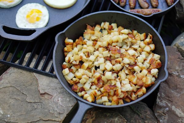 Ozark Trail 10.5 inch Pre-Seasoned Cast Iron Skillet with Handle