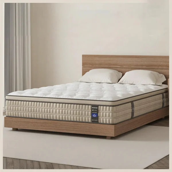BedStory Melody 12-Inch Hybrid Mattress with Gel Memory Foam and Pocket Springs