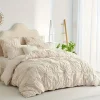 Solid Color 3 Piece Brushed Polyester Bedding Set