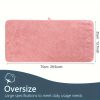 Modern Space Theme Striped Coral Fleece Towel